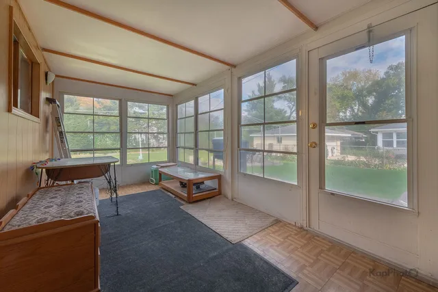 a house view with a outdoor space