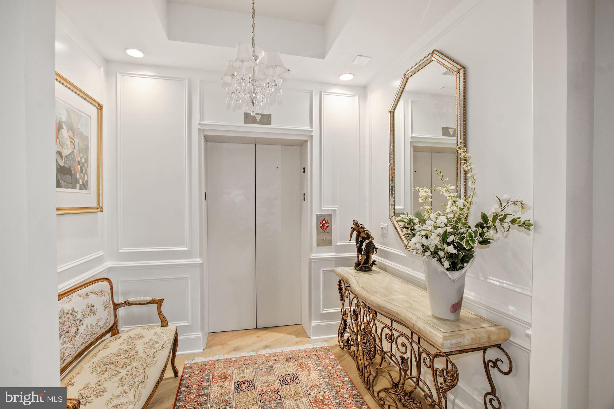 8111 River Road, Unit 153 Bethesda, MD 20817 - Photo 20 of 21 Foyer to Private Elevator