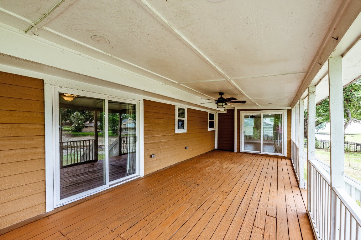 280 Crestmont Point Blank, TX 77364 - Photo 20 of 25 a view of porch with yard