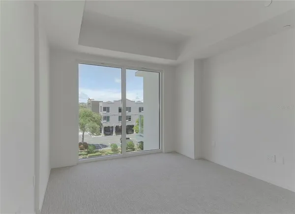 a view of empty room