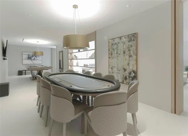 a view of a livingroom with furniture