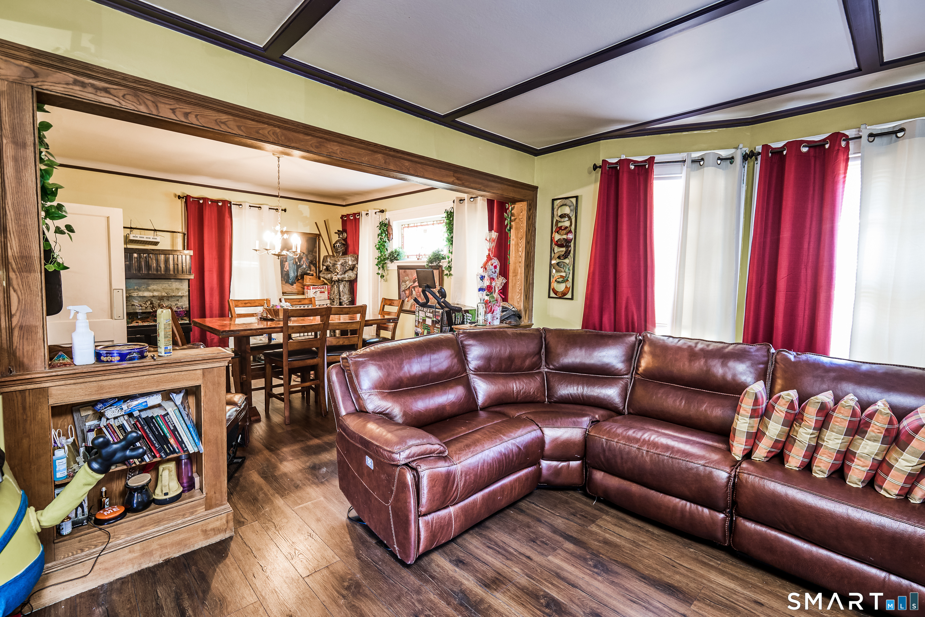 74 Harlem Avenue Bridgeport, CT 06606 - Photo 16 of 40 a living room with furniture and a large window