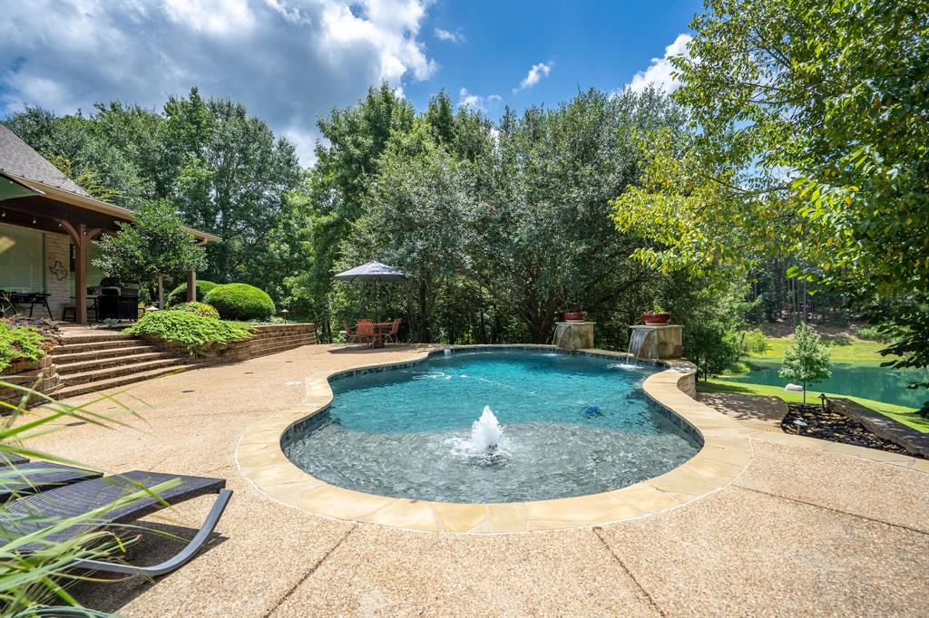 165 Whistler Lane Hallsville, TX 75650 - Photo 31 of 40 a view of a backyard