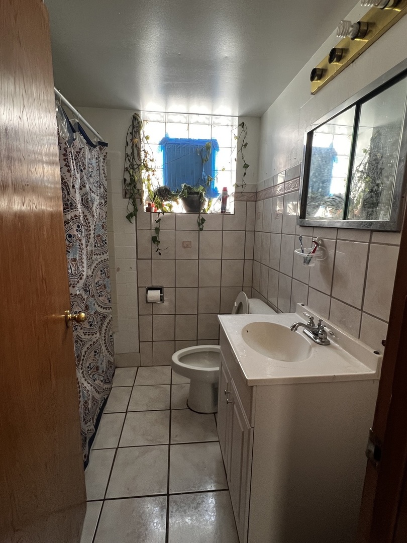 456 North Wolf Road Hillside, IL 60162 - Photo 10 of 16 a bathroom with a sink toilet and shower