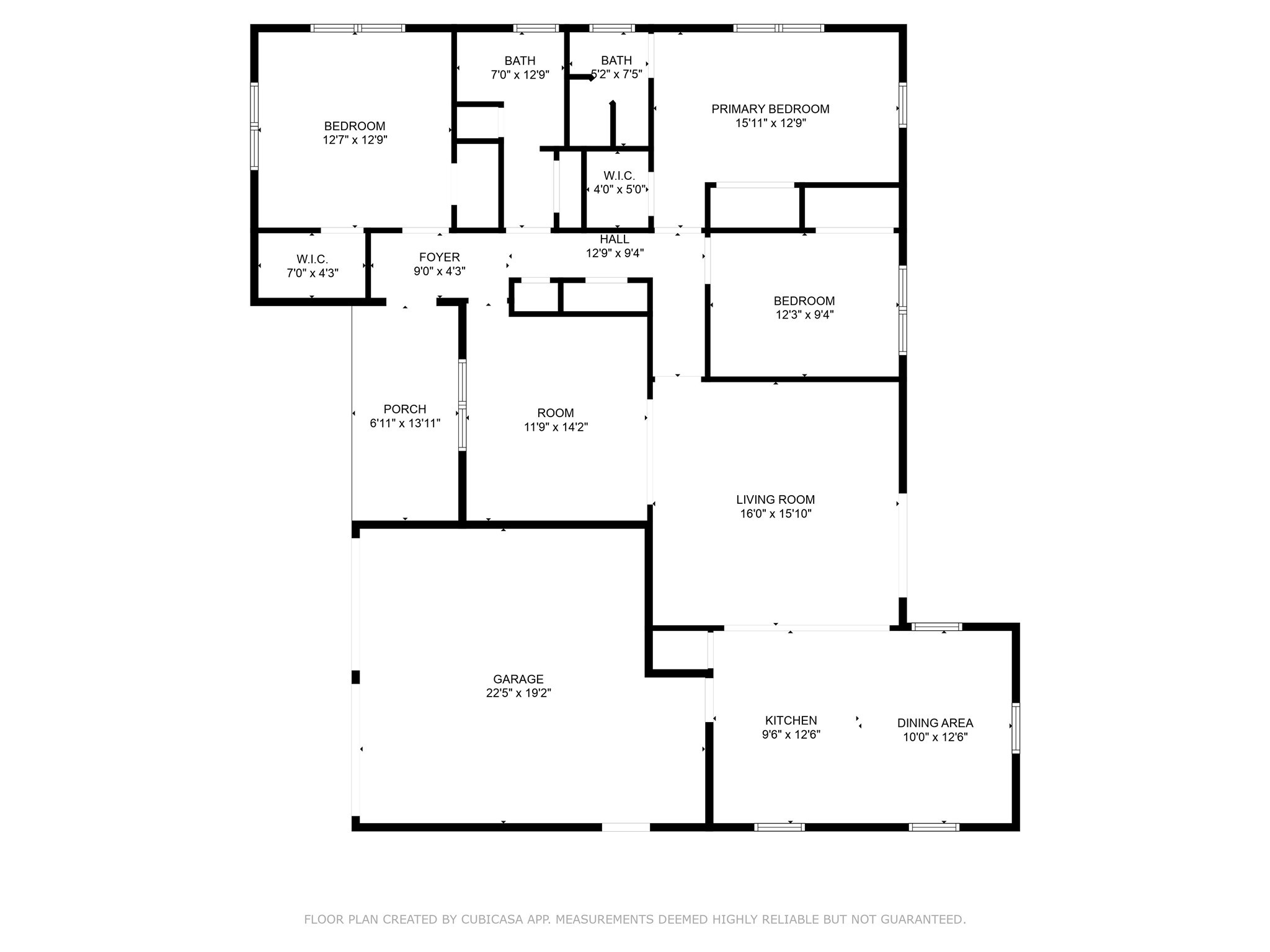 2834 Pansy Street Pasadena, TX 77503 - Photo 30 of 30 Floor Plan