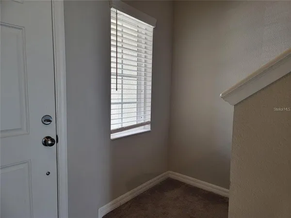 a small space with a window
