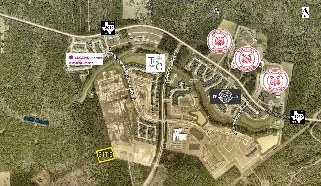 24b 5ac Splendora, TX 77372 - Photo 1 of 5 a view of a street with an outdoor space