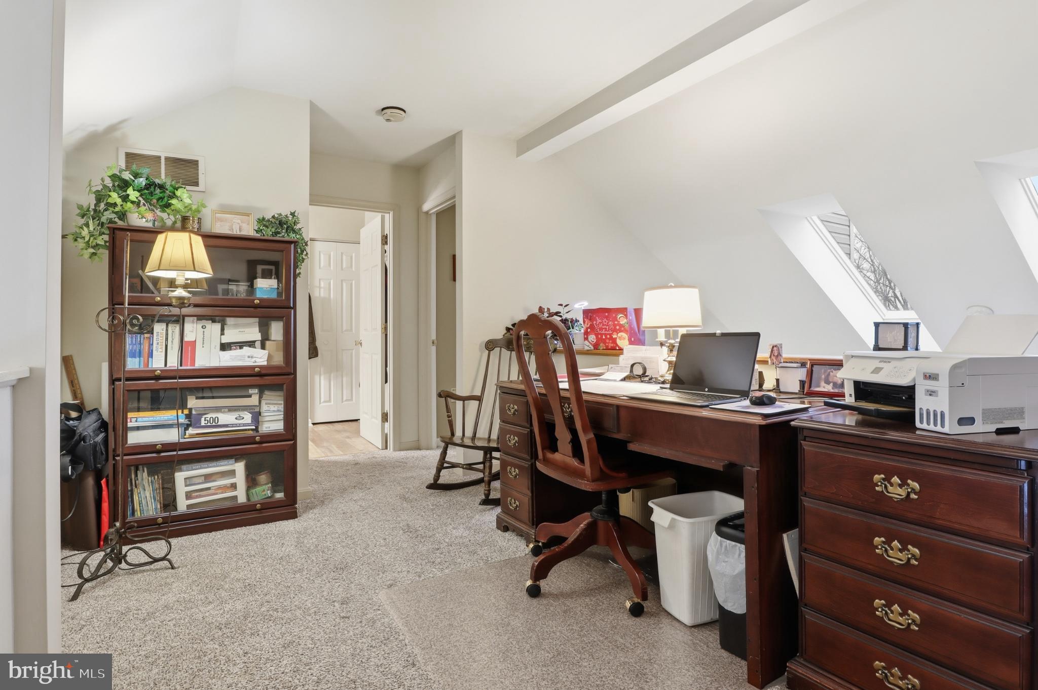 160 Greenleaf Road York, PA 17406 - Photo 20 of 46 Cozy attic workspace with natural light.