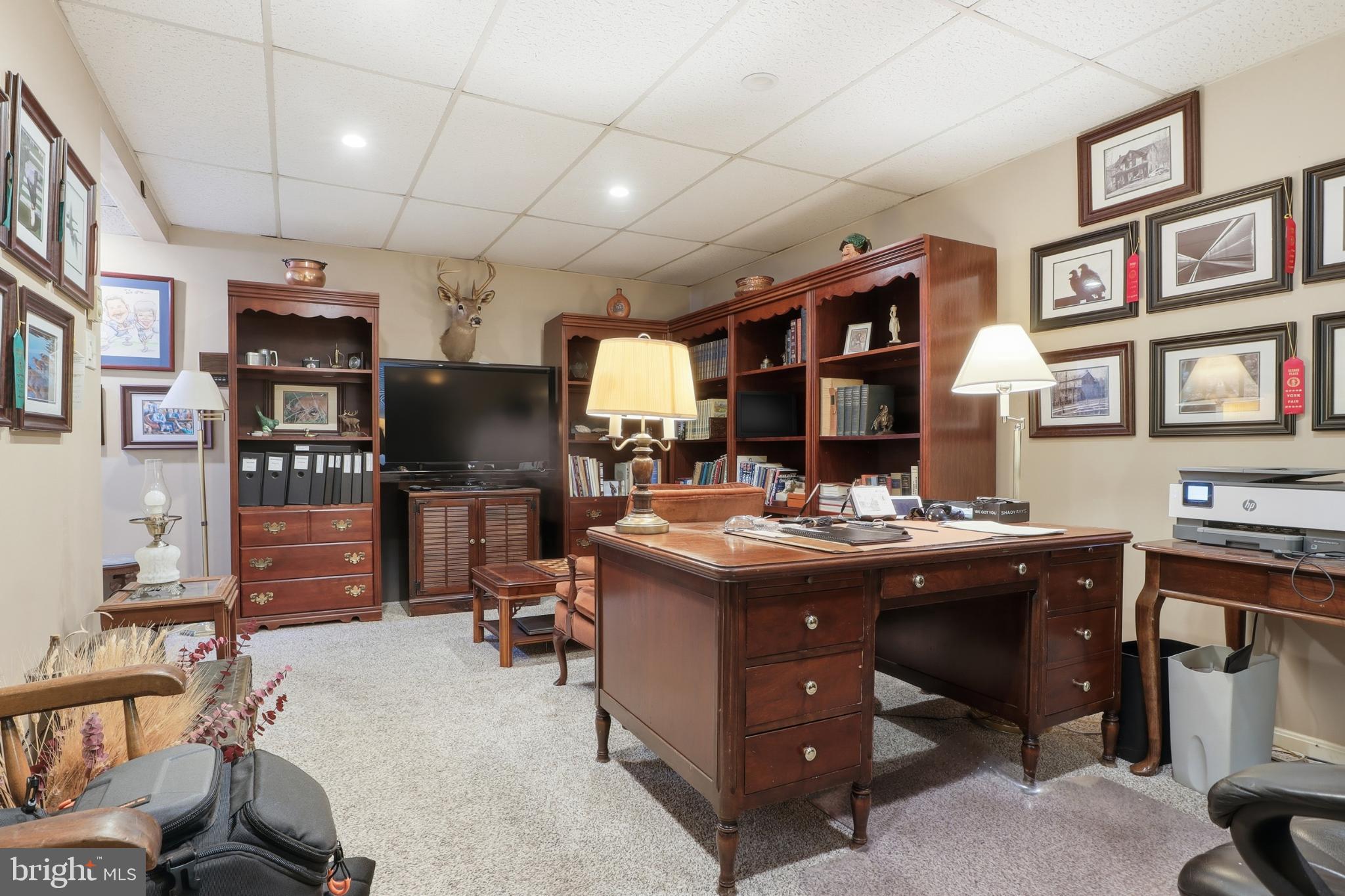 160 Greenleaf Road York, PA 17406 - Photo 30 of 46 Cozy home office with elegant decor.