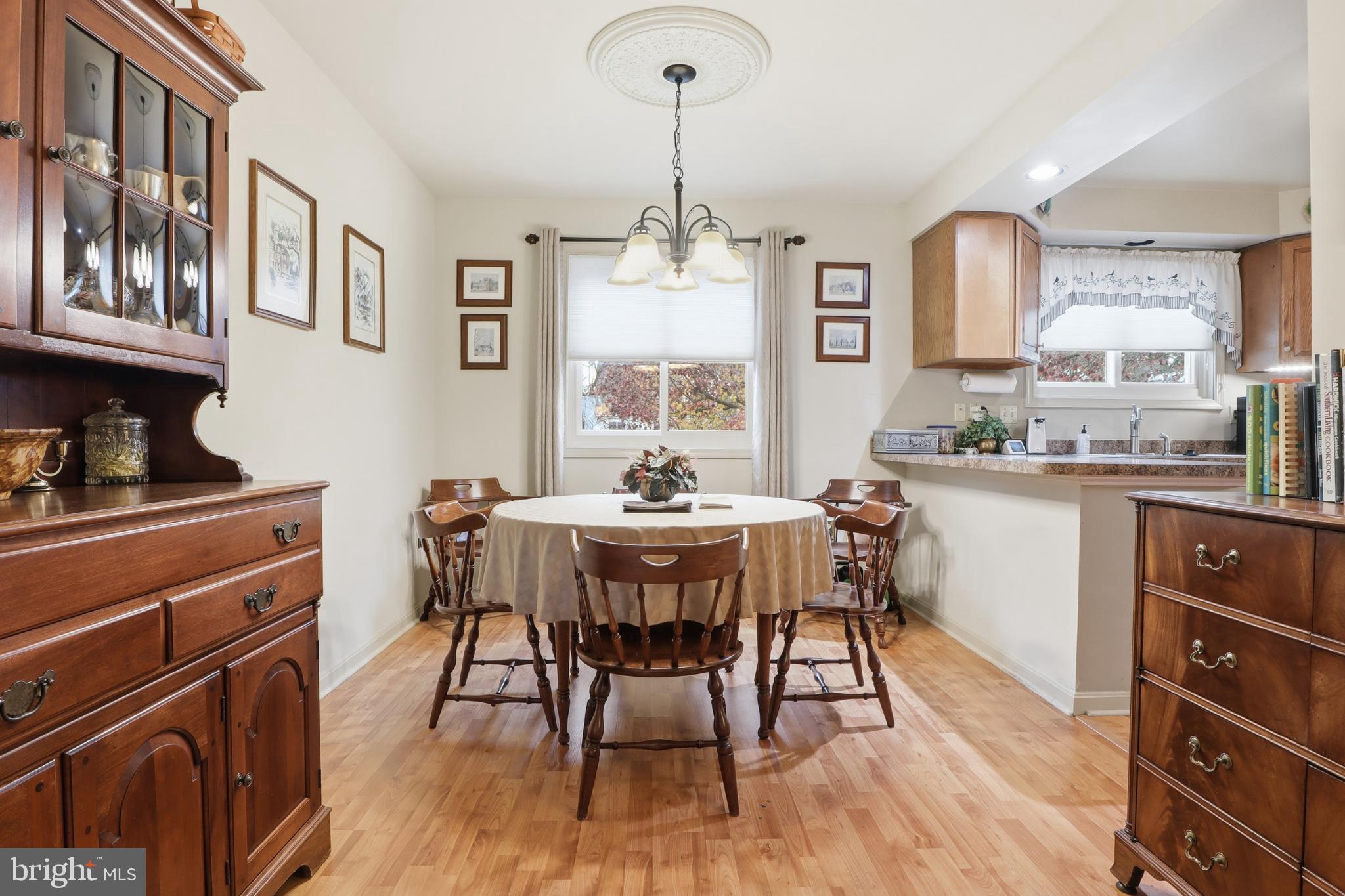 160 Greenleaf Road York, PA 17406 - Photo 7 of 46 Charming dining area with warm wooden accents.