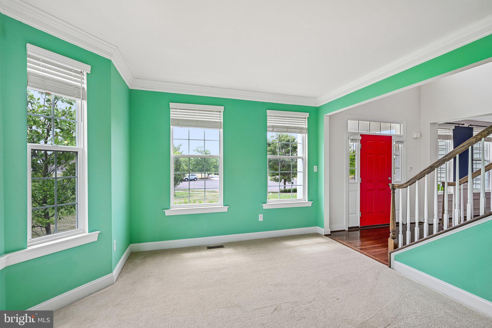 440 Elizabeth Way Hatfield, PA 19440 - Photo 9 of 60 Vibrant green walls invite natural light.