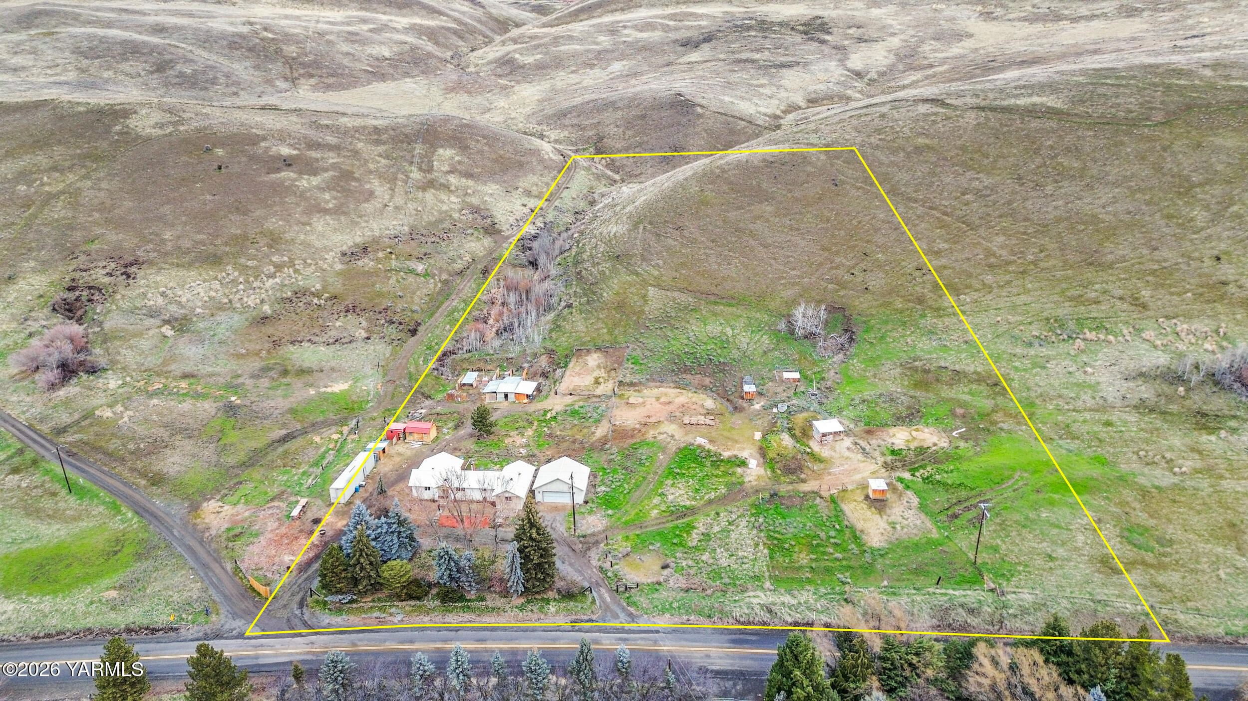 17291 North Wenas Road Selah, WA 98942 - Photo 3 of 38 Looking north