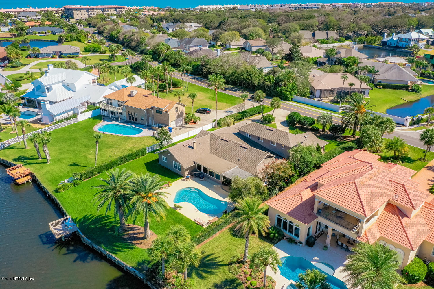 21 Corona Road Ponte Vedra Beach, FL 32082 - Photo 16 of 19 Overhead Back