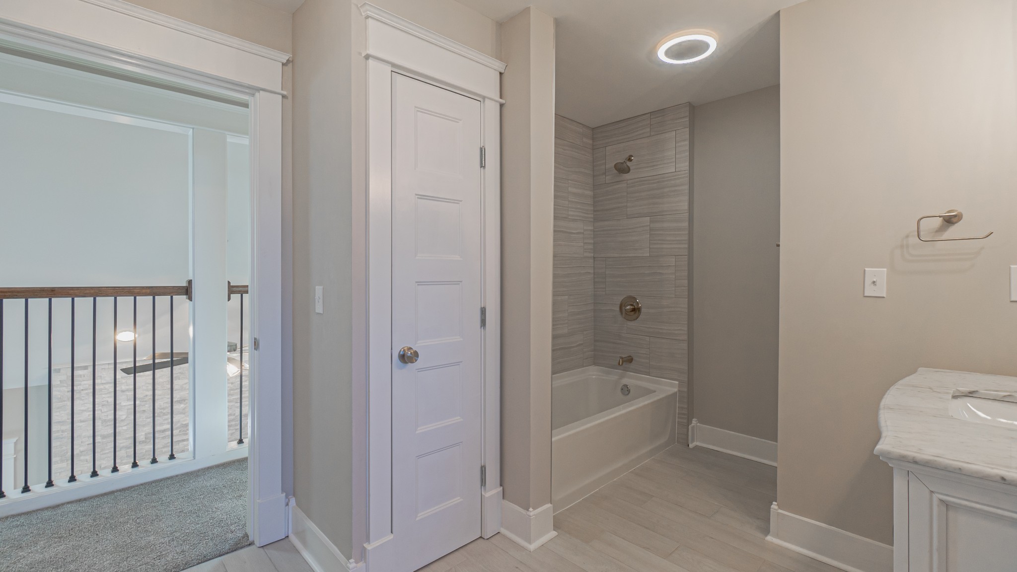 3445 Forest Park Road Springfield, TN 37172 - Photo 29 of 46 a bathroom with a tub shower and toilet