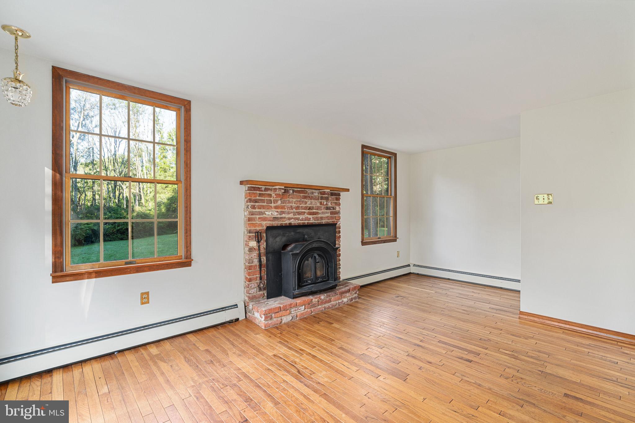 292 Baldy Hill Road Alburtis, PA 18011 - Photo 15 of 43 Living Room With Hardwood Floors