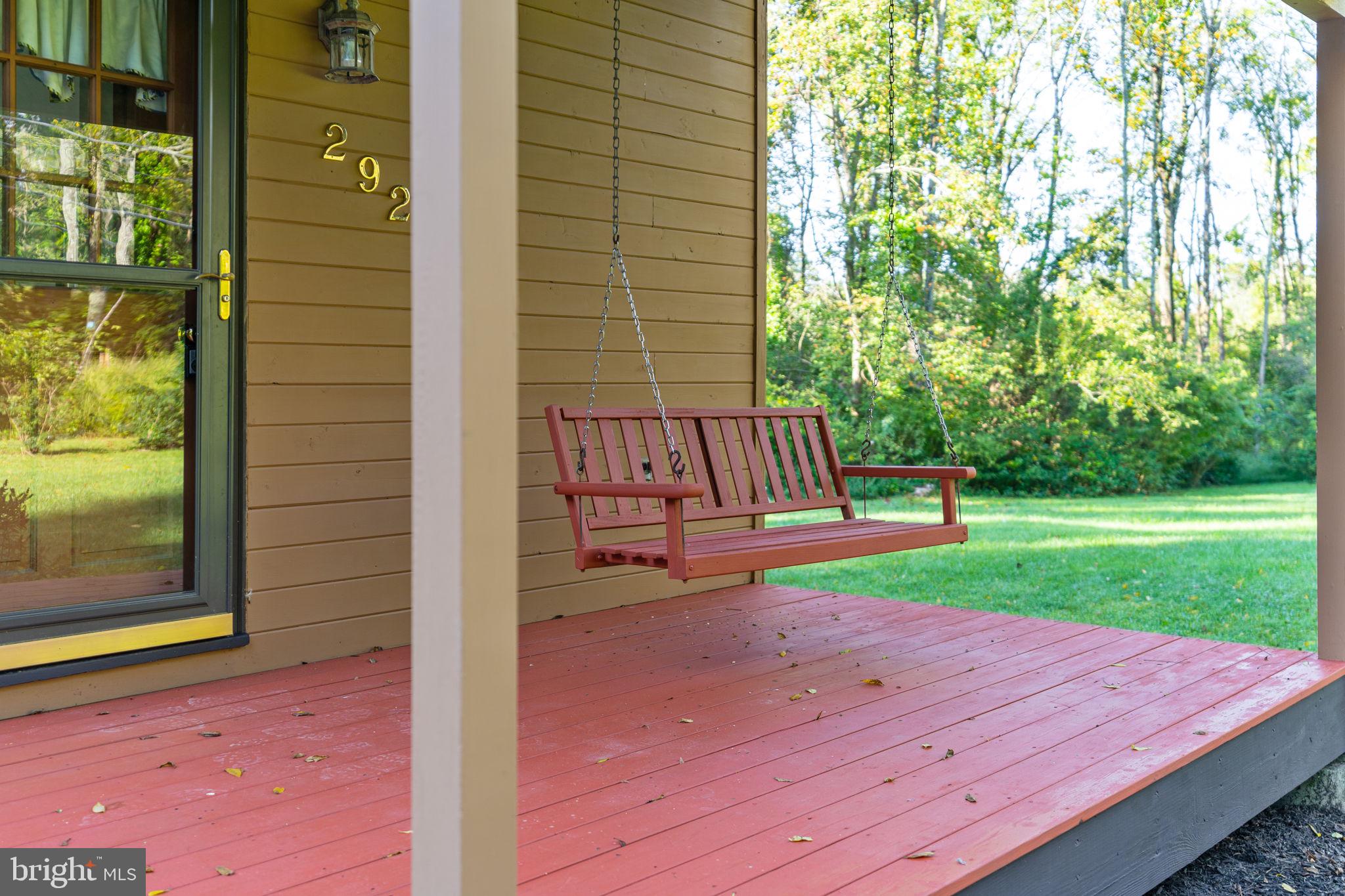 292 Baldy Hill Road Alburtis, PA 18011 - Photo 5 of 43 Front Porch Swing