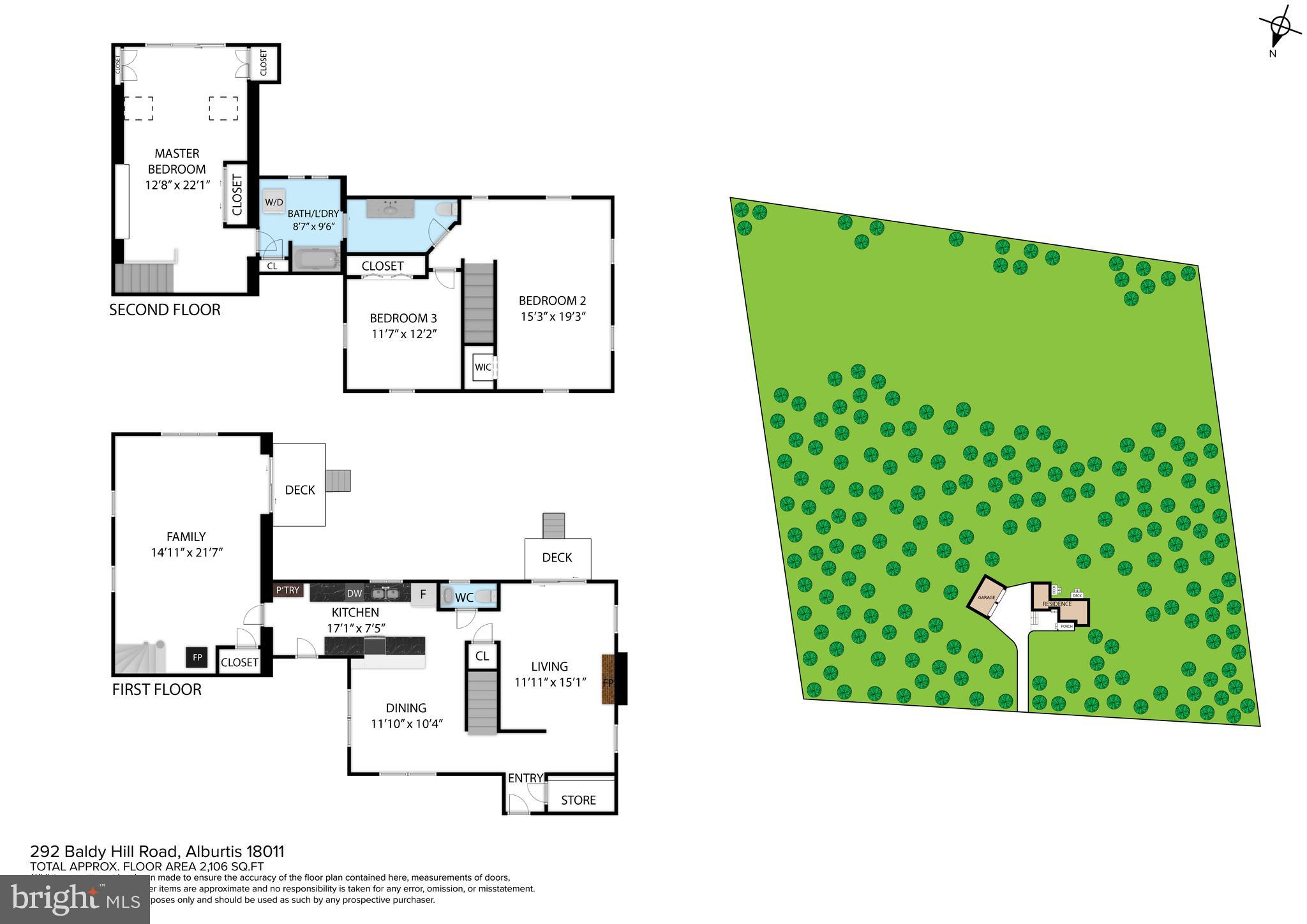 292 Baldy Hill Road Alburtis, PA 18011 - Photo 43 of 43 Floorplan With Measurements