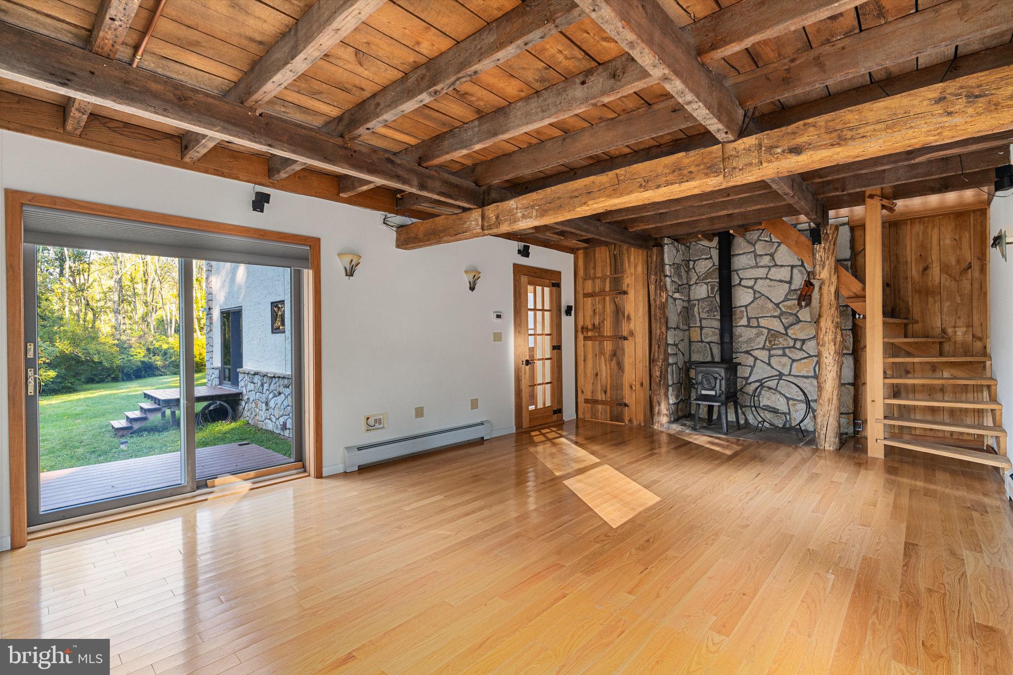 292 Baldy Hill Road Alburtis, PA 18011 - Photo 8 of 43 Family Room With Exposed Beams