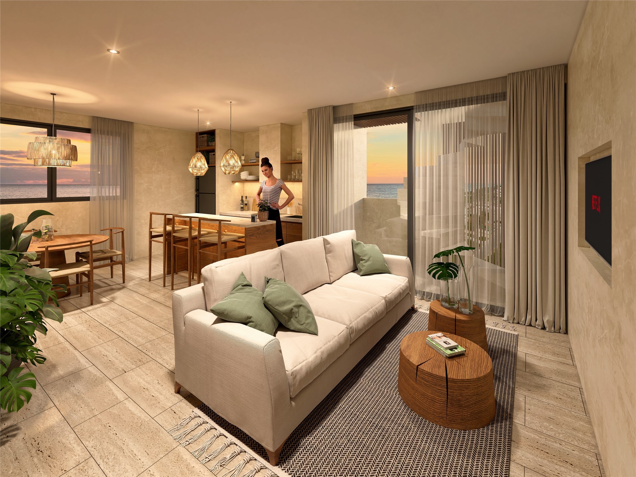 32 Lote 1 Nursery, undefined 77976 - Photo 14 of 32 a living room with furniture and a large window