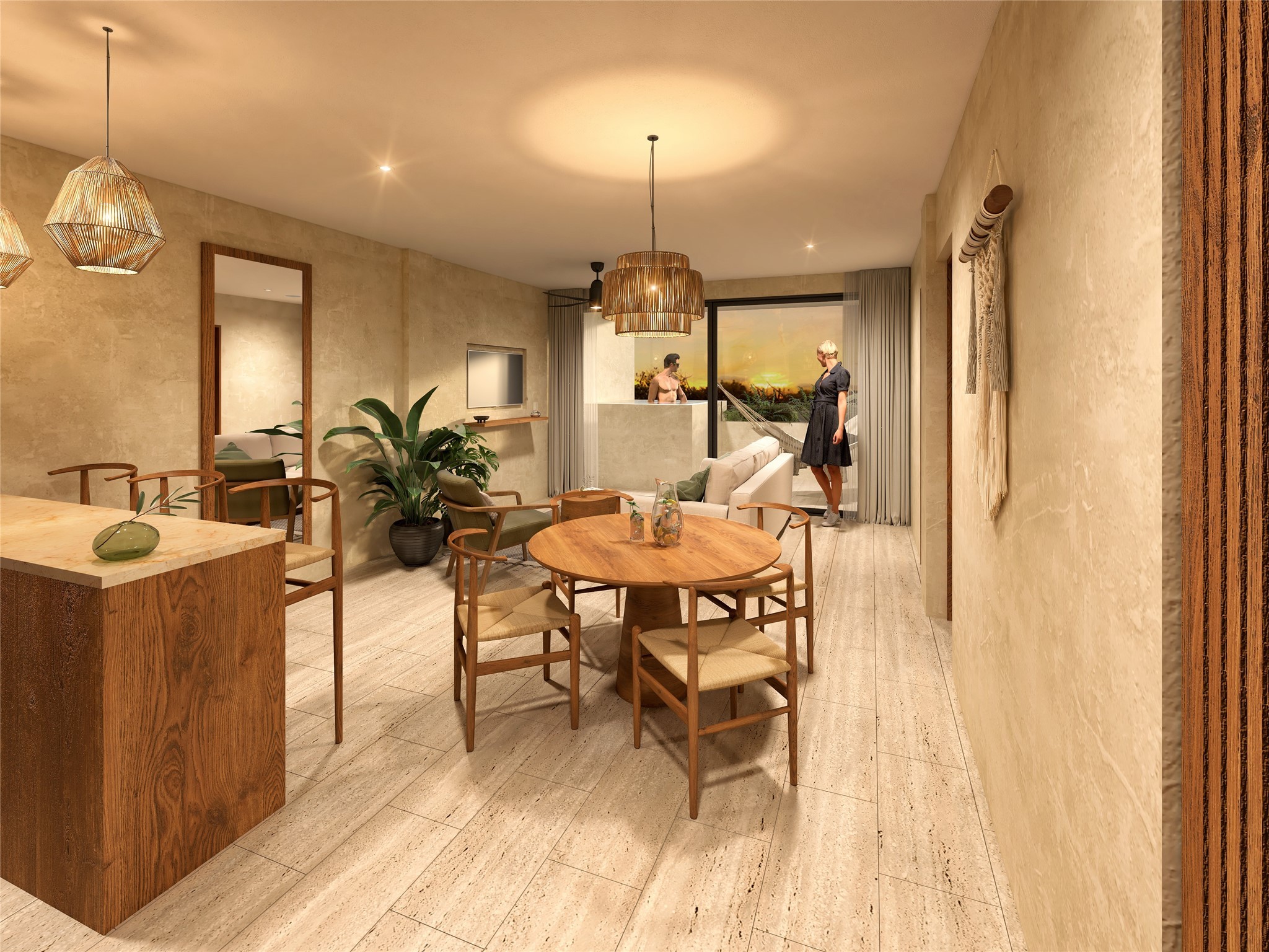 32 Lote 1 Nursery, undefined 77976 - Photo 15 of 32 a view of a a dining room with furniture window and wooden floor