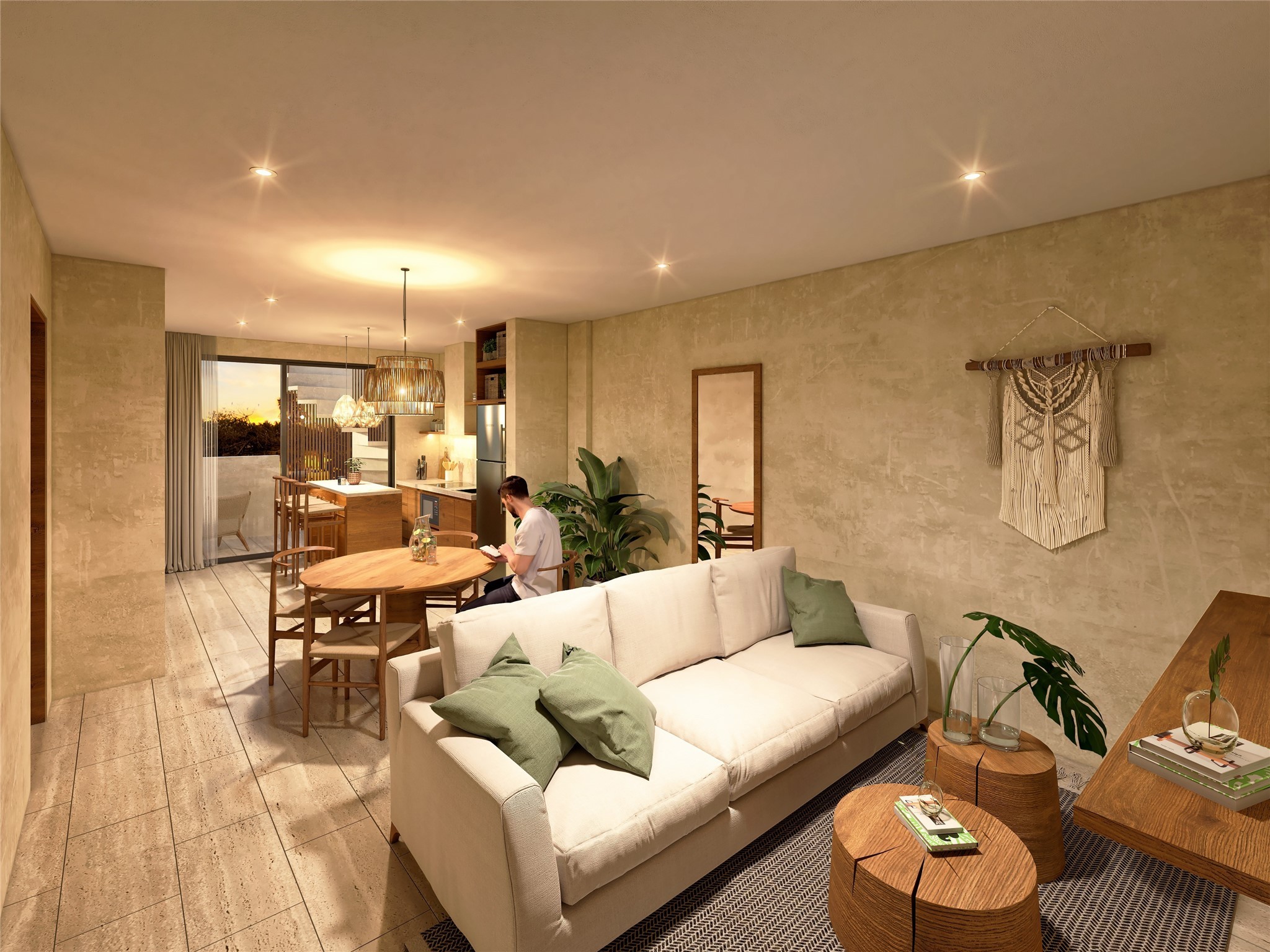 32 Lote 1 Nursery, undefined 77976 - Photo 17 of 32 a living room with furniture and a wooden floor