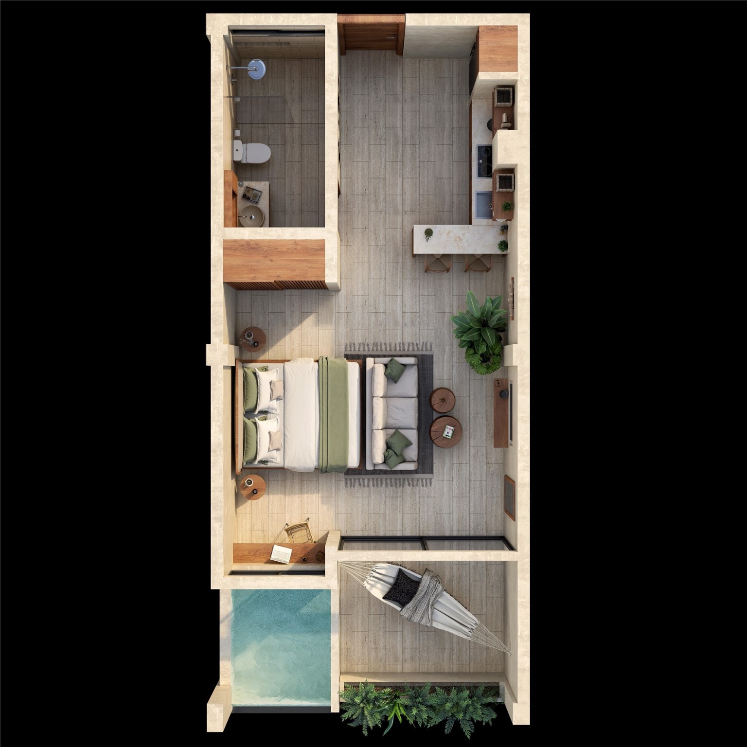 32 Lote 1 Nursery, undefined 77976 - Photo 24 of 32 a close view of a kitchen sink and stove