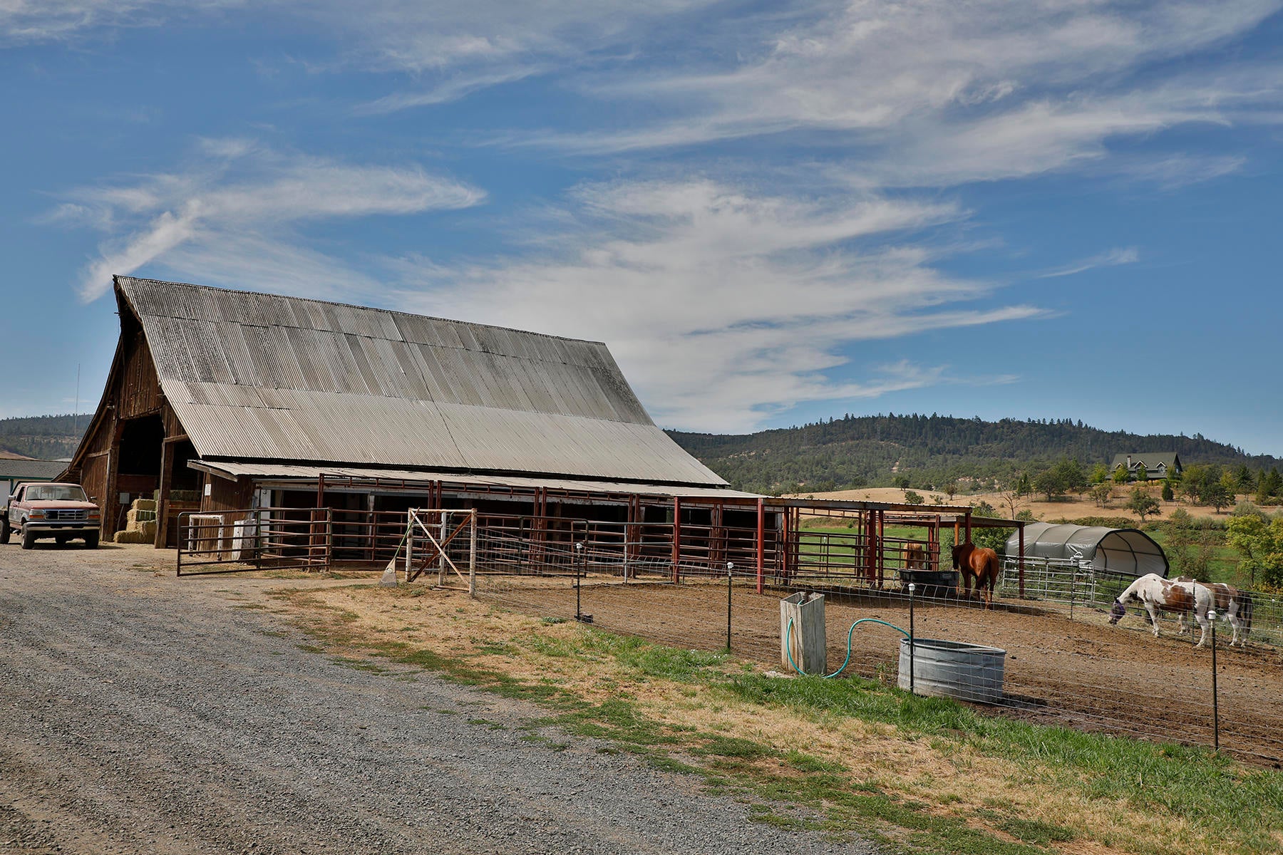 1524 Dry Creek Road Eagle Point, OR 97524 - Photo 39 of 50 Big barn has hay storage and stalls