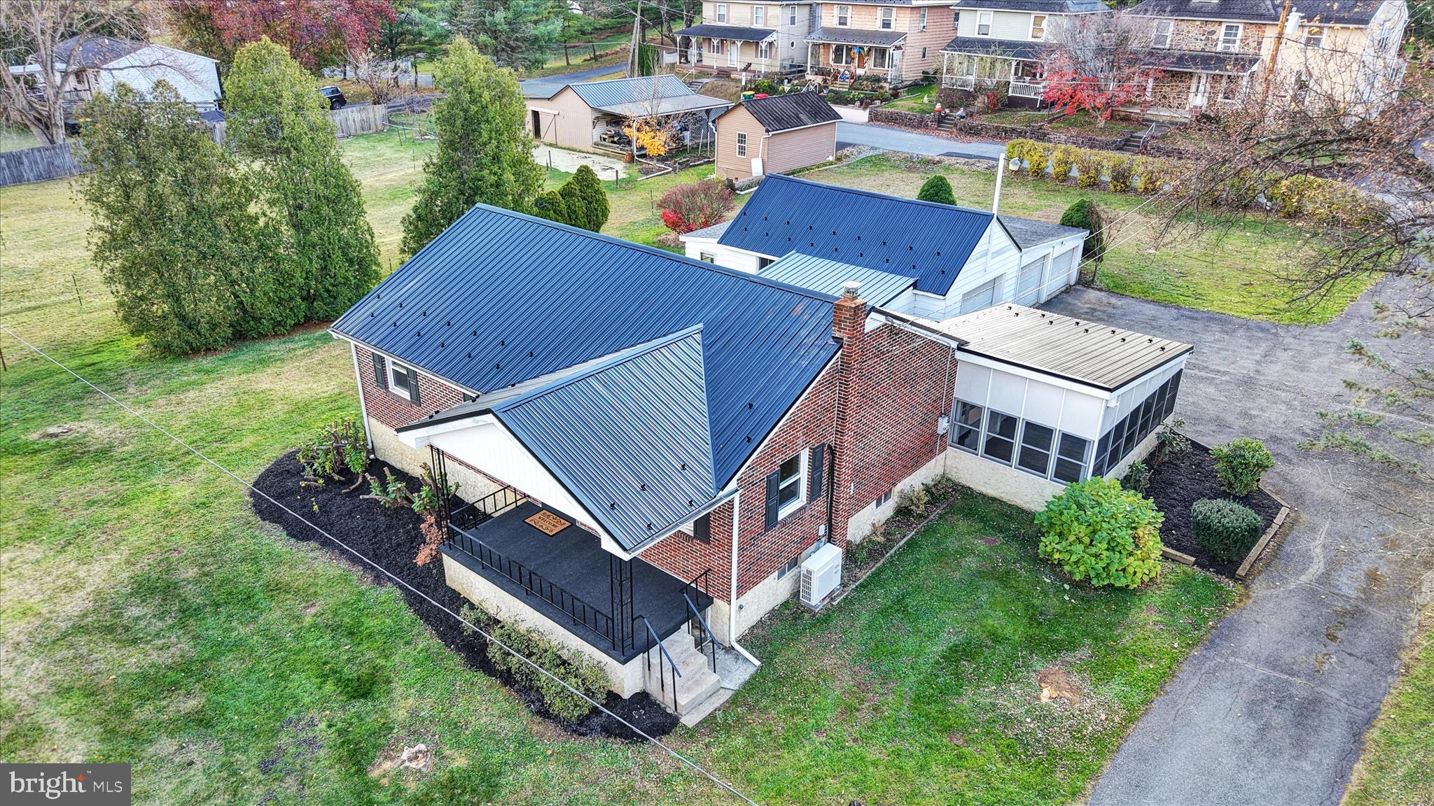 986 Fritztown Road Reading, PA 19608 - Photo 3 of 45 an aerial view of a house with a big yard