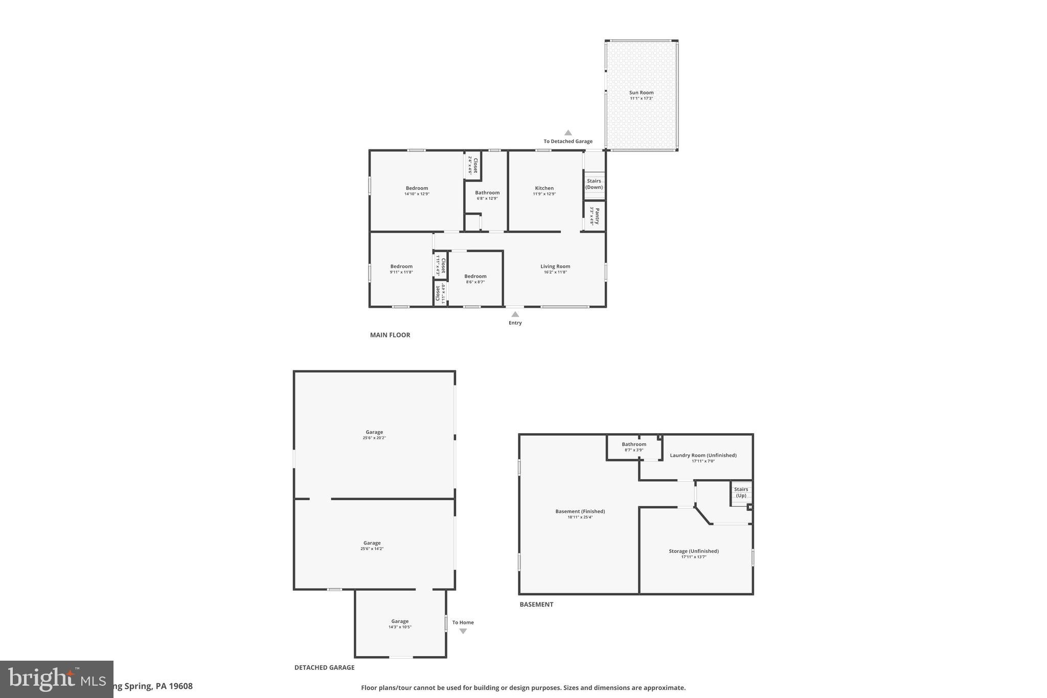986 Fritztown Road Reading, PA 19608 - Photo 45 of 45 a picture of floor plan