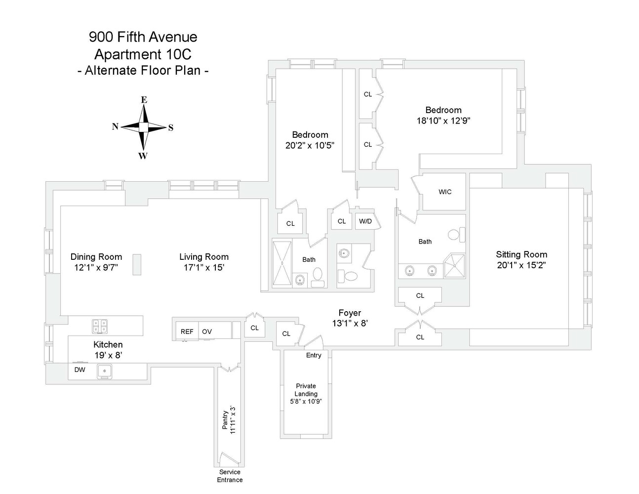 900 5th Avenue, Unit 10C Manhattan, NY 10021 - Photo 15 of 15 unknown