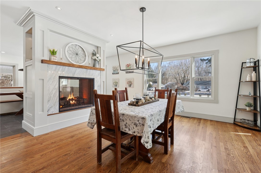 285 Pendar Road North Kingstown, RI 02852 - Photo 8 of 49 Dining Room with additional view of 2 way fireplace