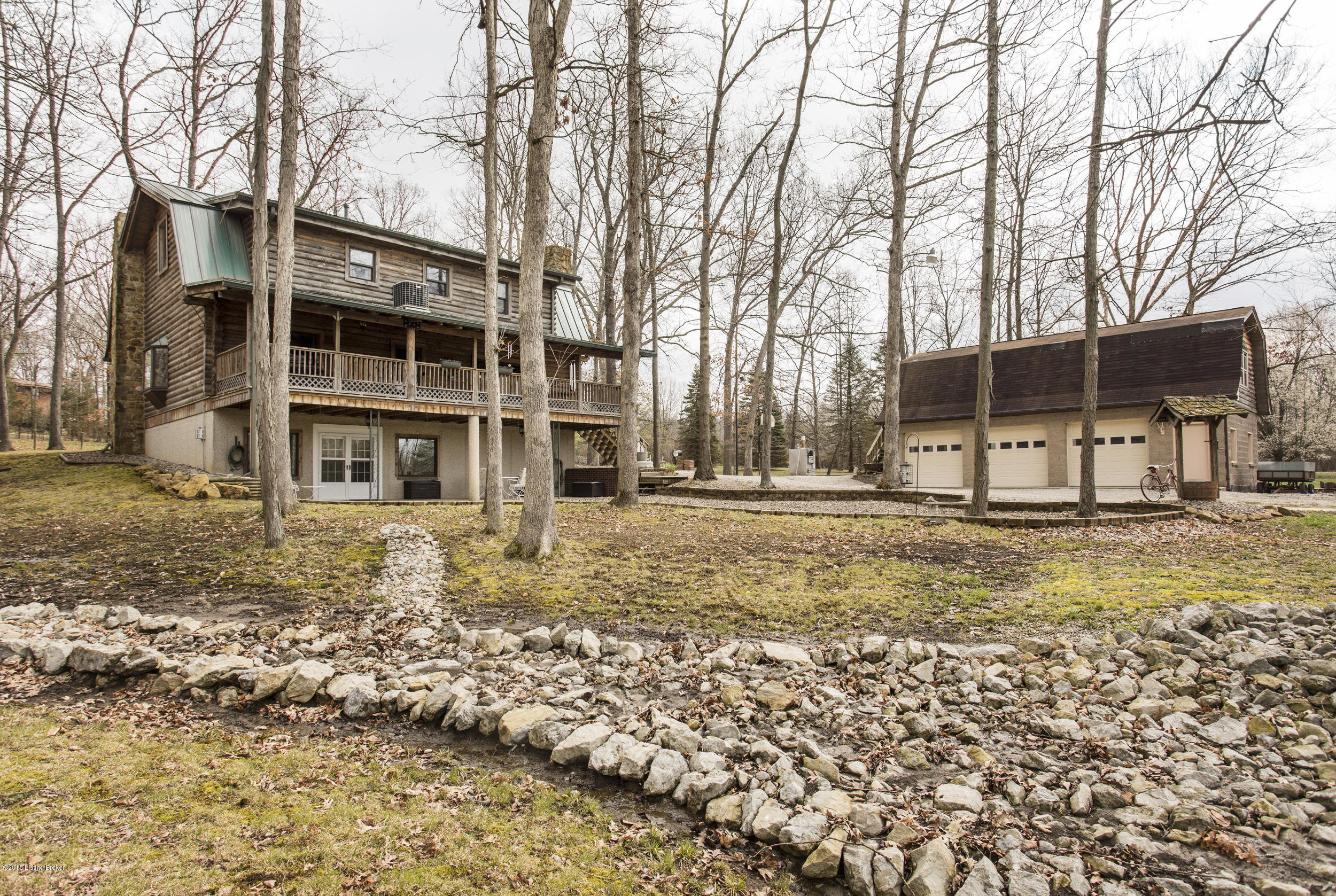 1908 Hunters Trace Road La Grange, KY 40031 - Photo 46 of 55 46-rear and garage