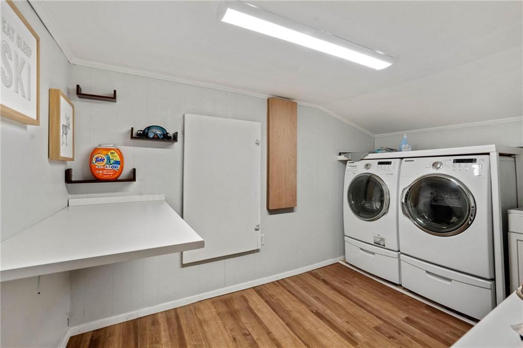134 Wilson Avenue Cecil, PA 15321 - Photo 15 of 25 a utility room with dryer and washer