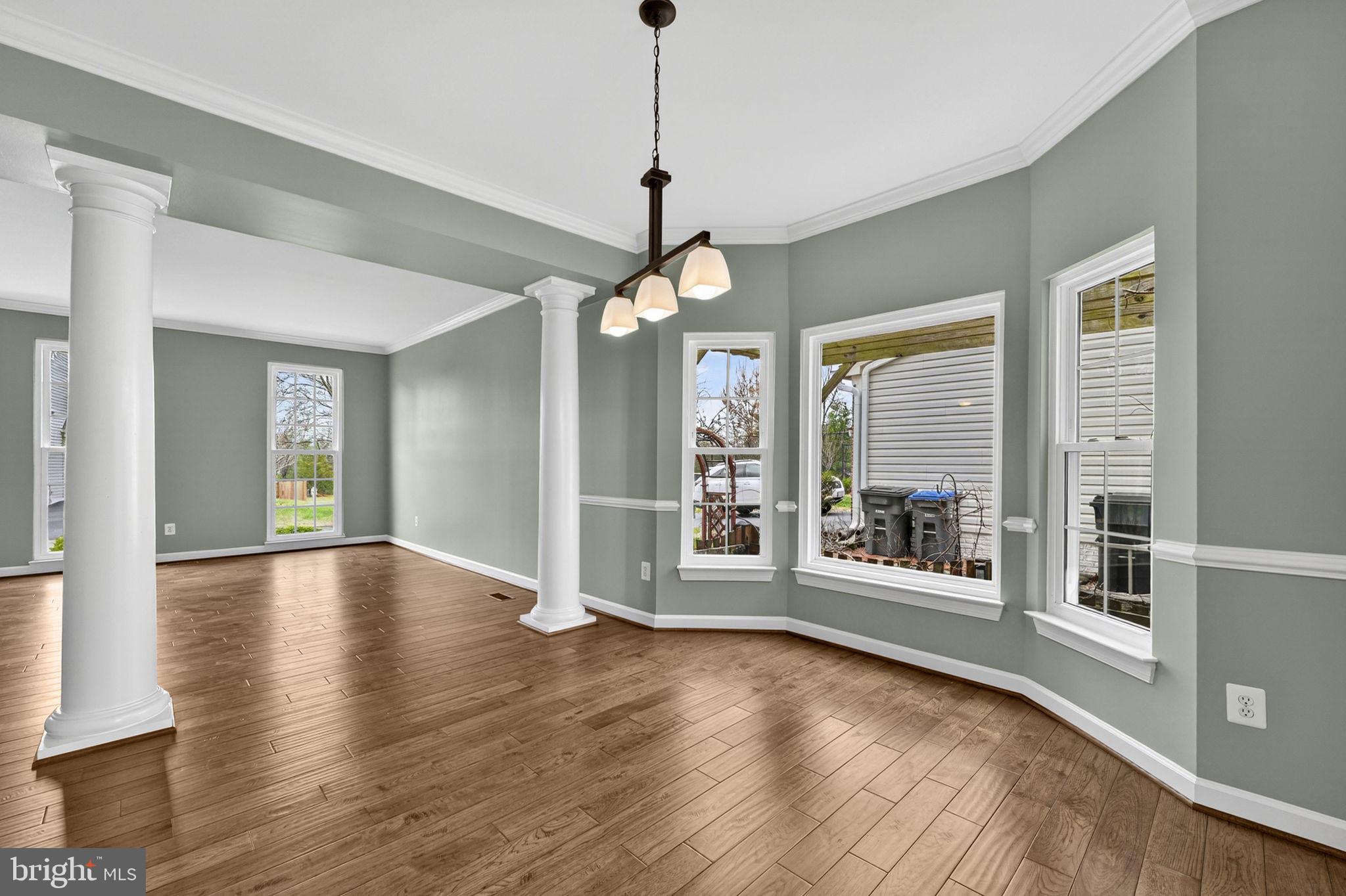 42943 Gotham Way Ashburn, VA 20147 - Photo 11 of 53 Dining room with lots of natural light