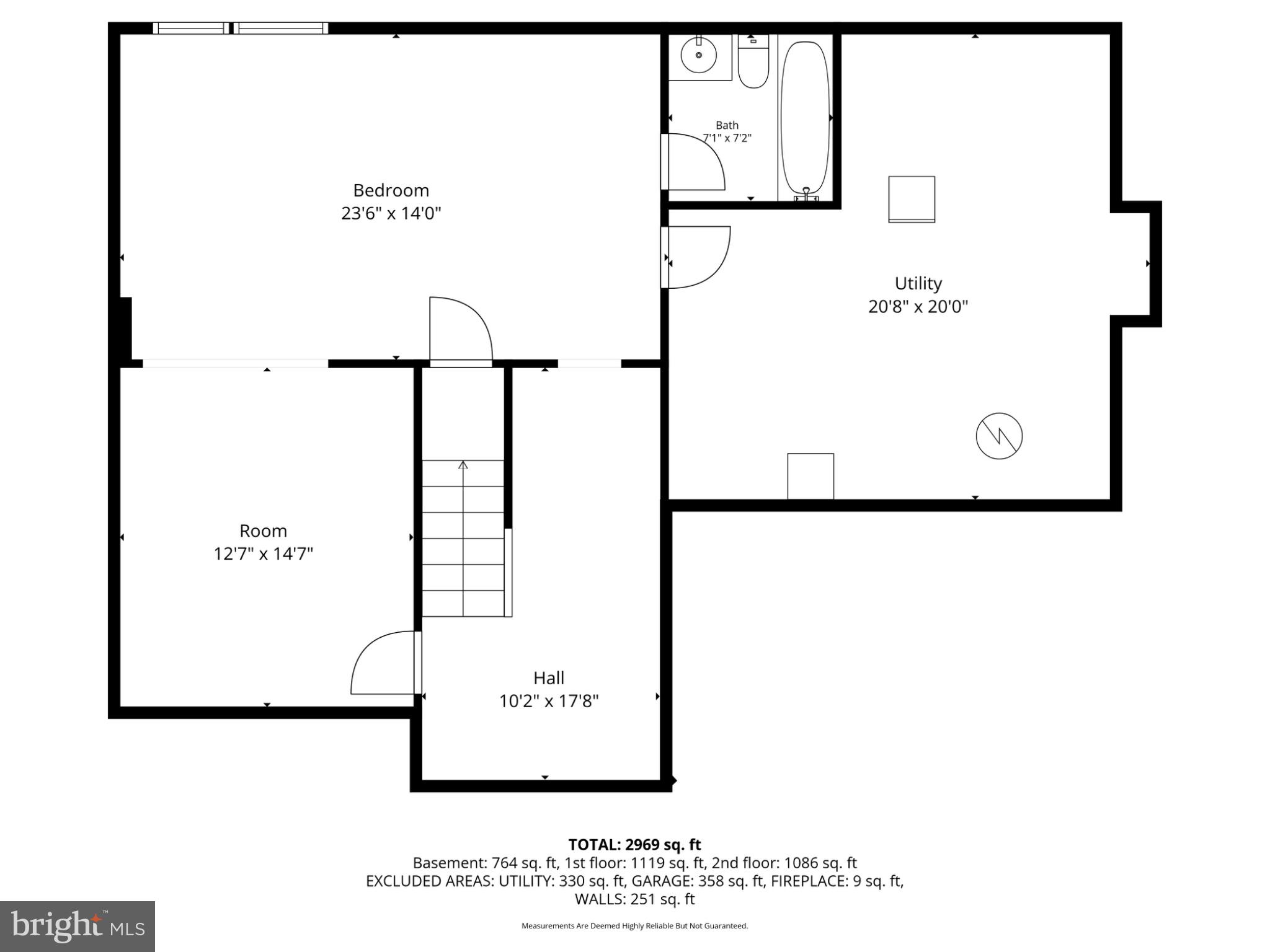 42943 Gotham Way Ashburn, VA 20147 - Photo 53 of 53 Lower level floor plan