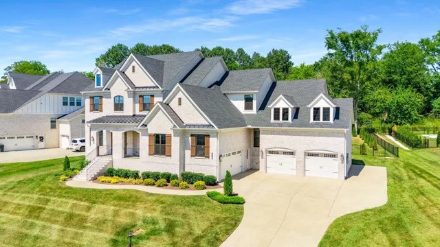 front view of house with a yard