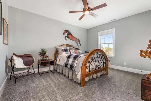 a view of swimming pool with a garden