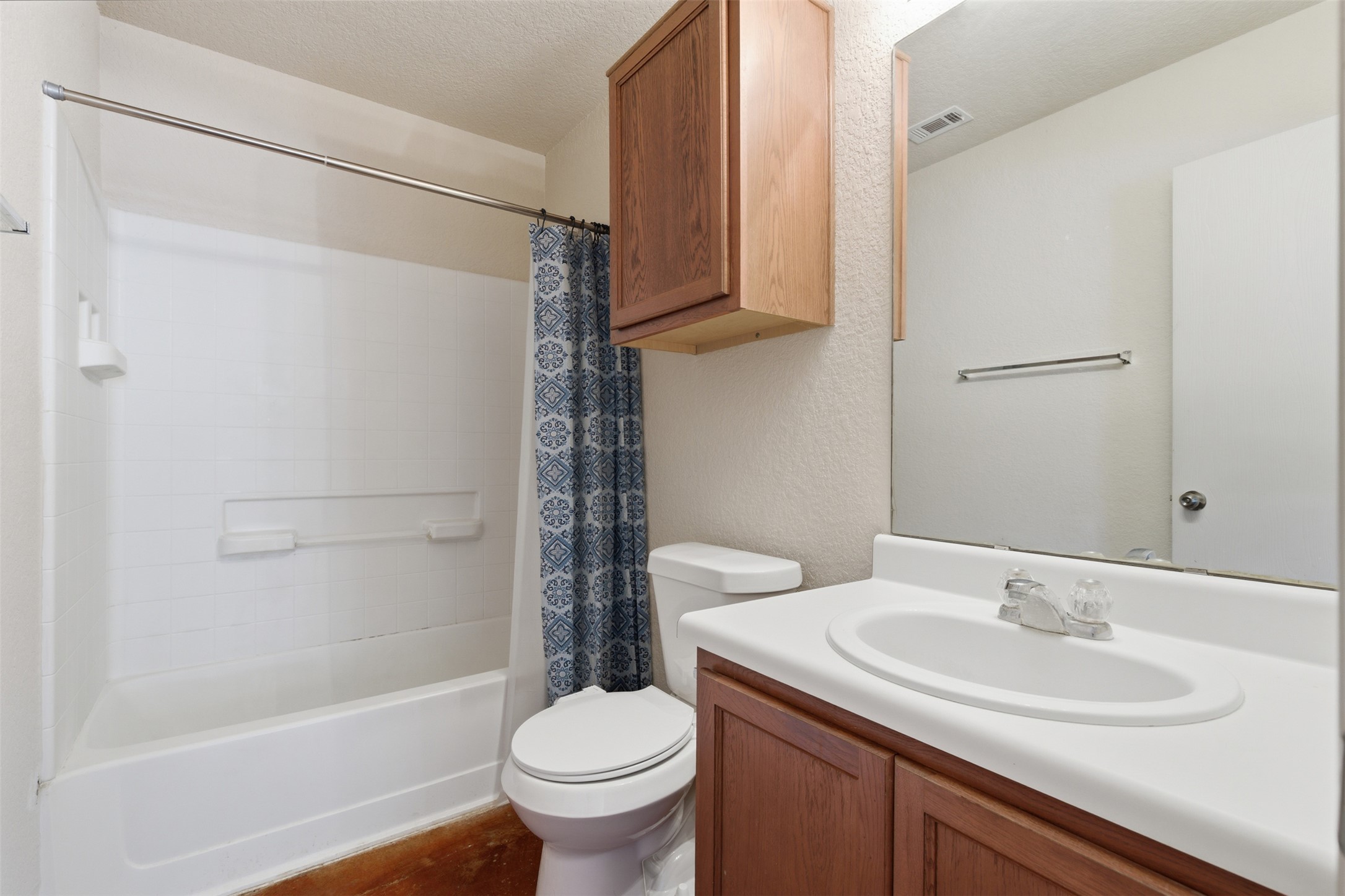 4529 Secure Lane, Unit 31 Austin, TX 78725 - Photo 20 of 38 a bathroom with a sink toilet and shower