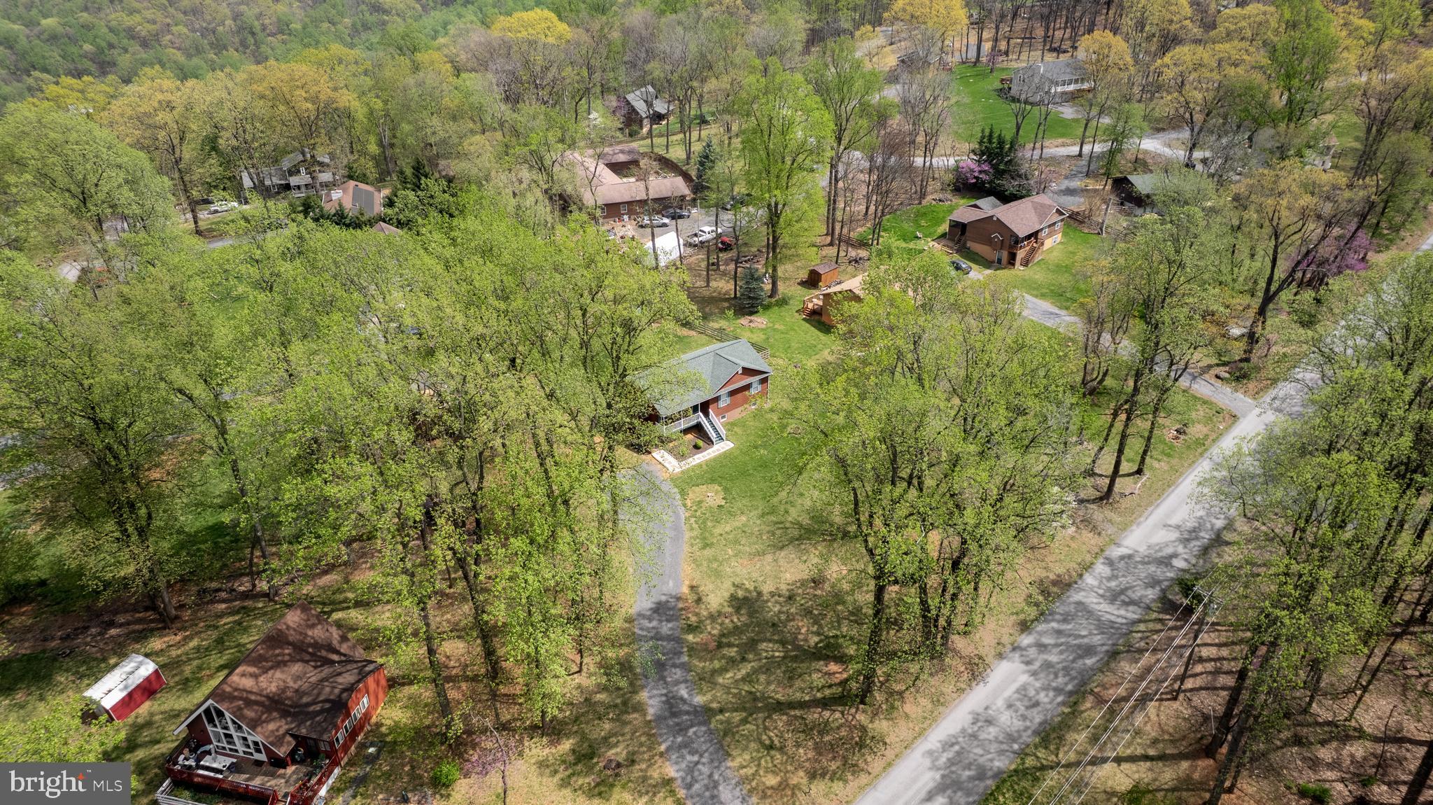 143 Club House Road Front Royal, VA 22630 - Photo 35 of 38 an aerial view of residential houses with outdoor space