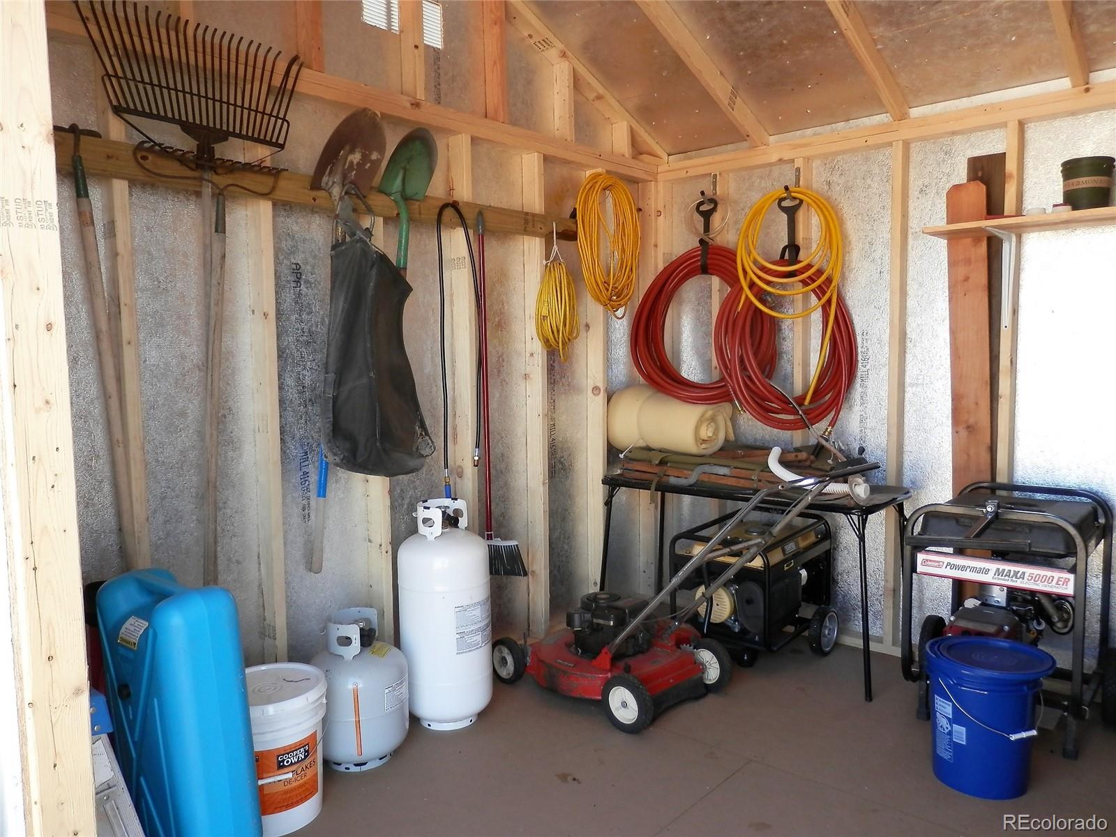 845 Montoya Road Lake George, CO 80827 - Photo 22 of 35 a view of storage and utility room