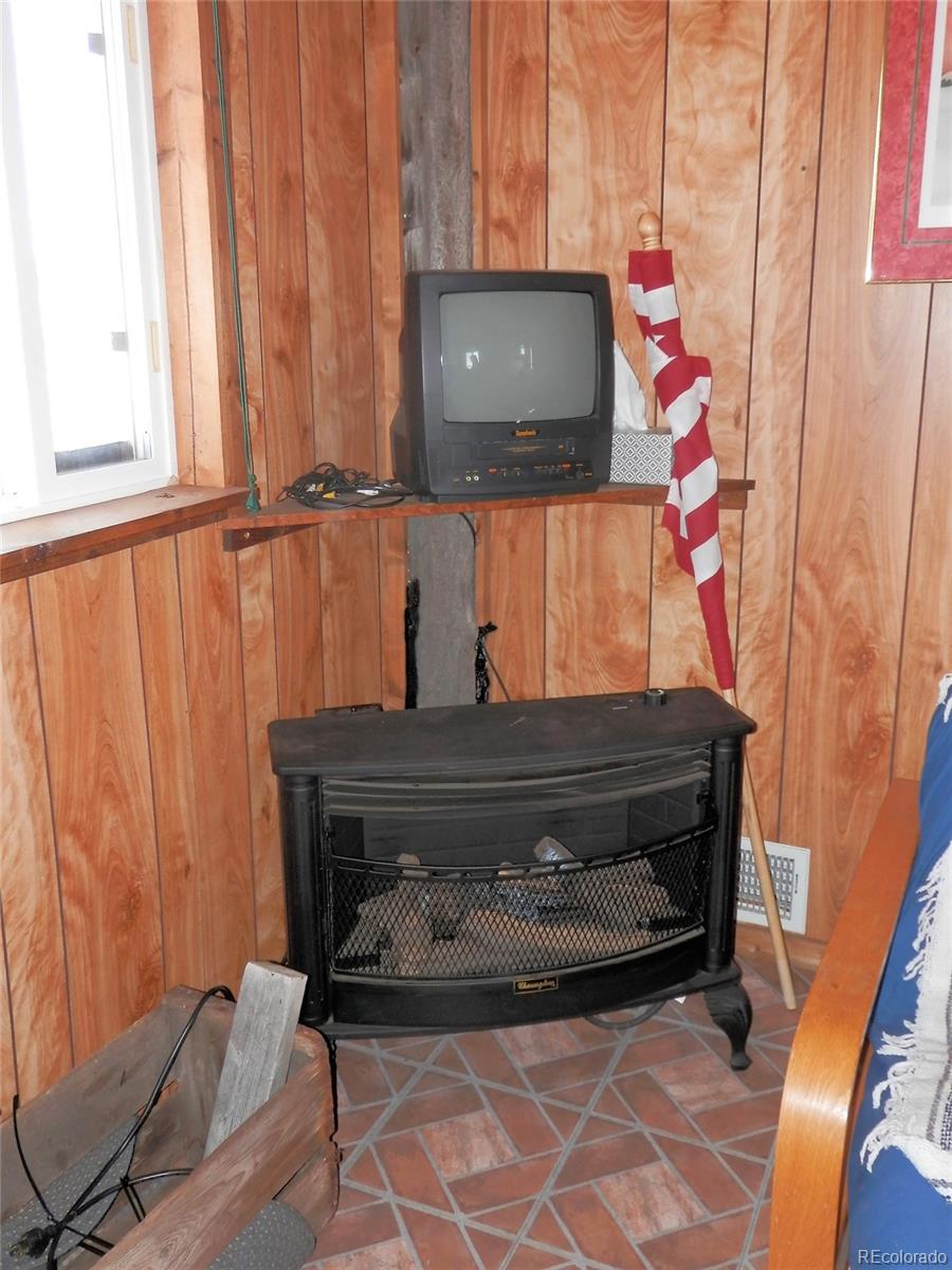 845 Montoya Road Lake George, CO 80827 - Photo 5 of 35 a living room with a flat screen tv and a window