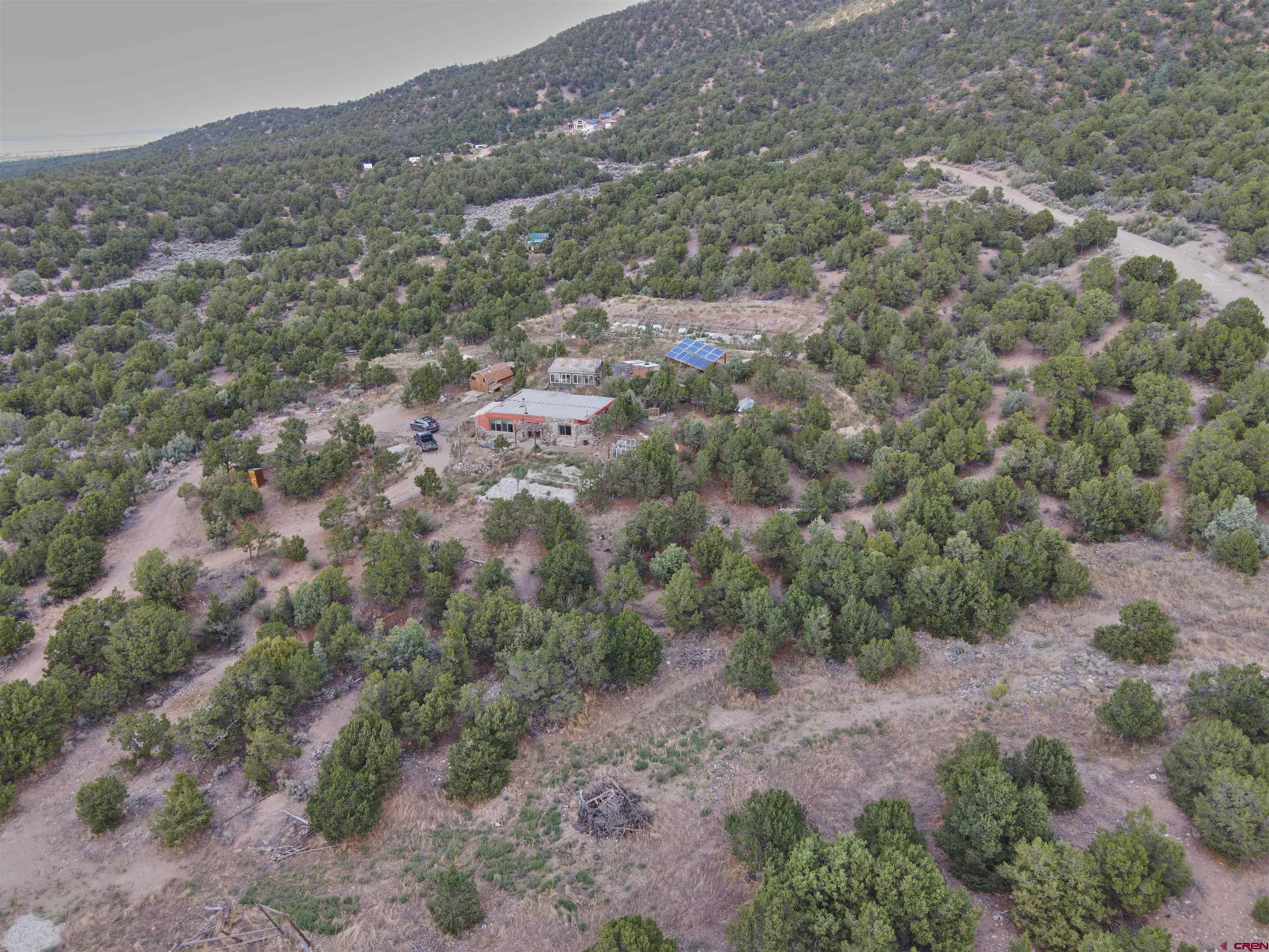 1380 Dunn Road Fort Garland, CO 81133 - Photo 39 of 45 an aerial view of forest