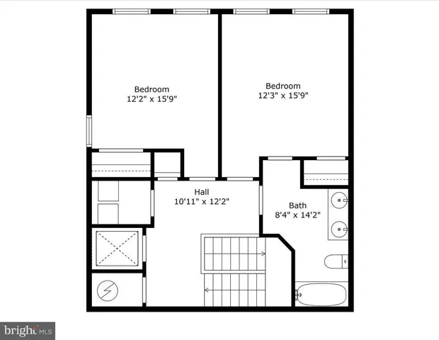 a picture of a floor plan