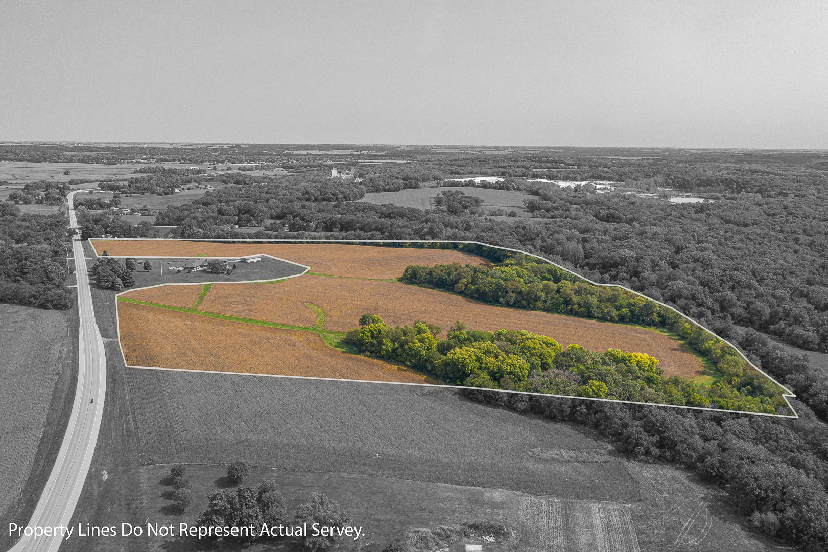 0 West Pines(35acres) Road Oregon, IL 61061 - Photo 13 of 13 an aerial view of a house