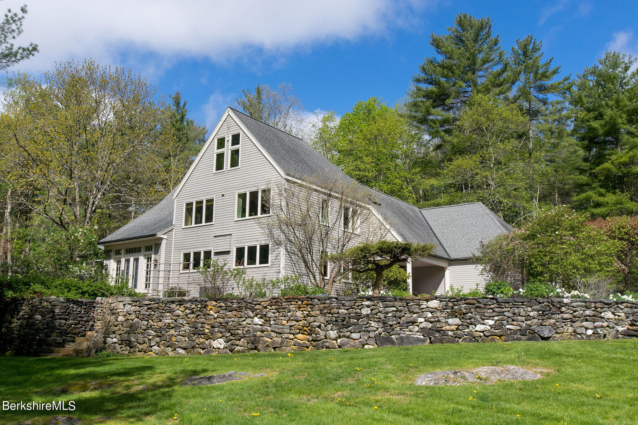 15 W Road Alford, MA 01266 - Photo 3 of 64 front view of house with a yard