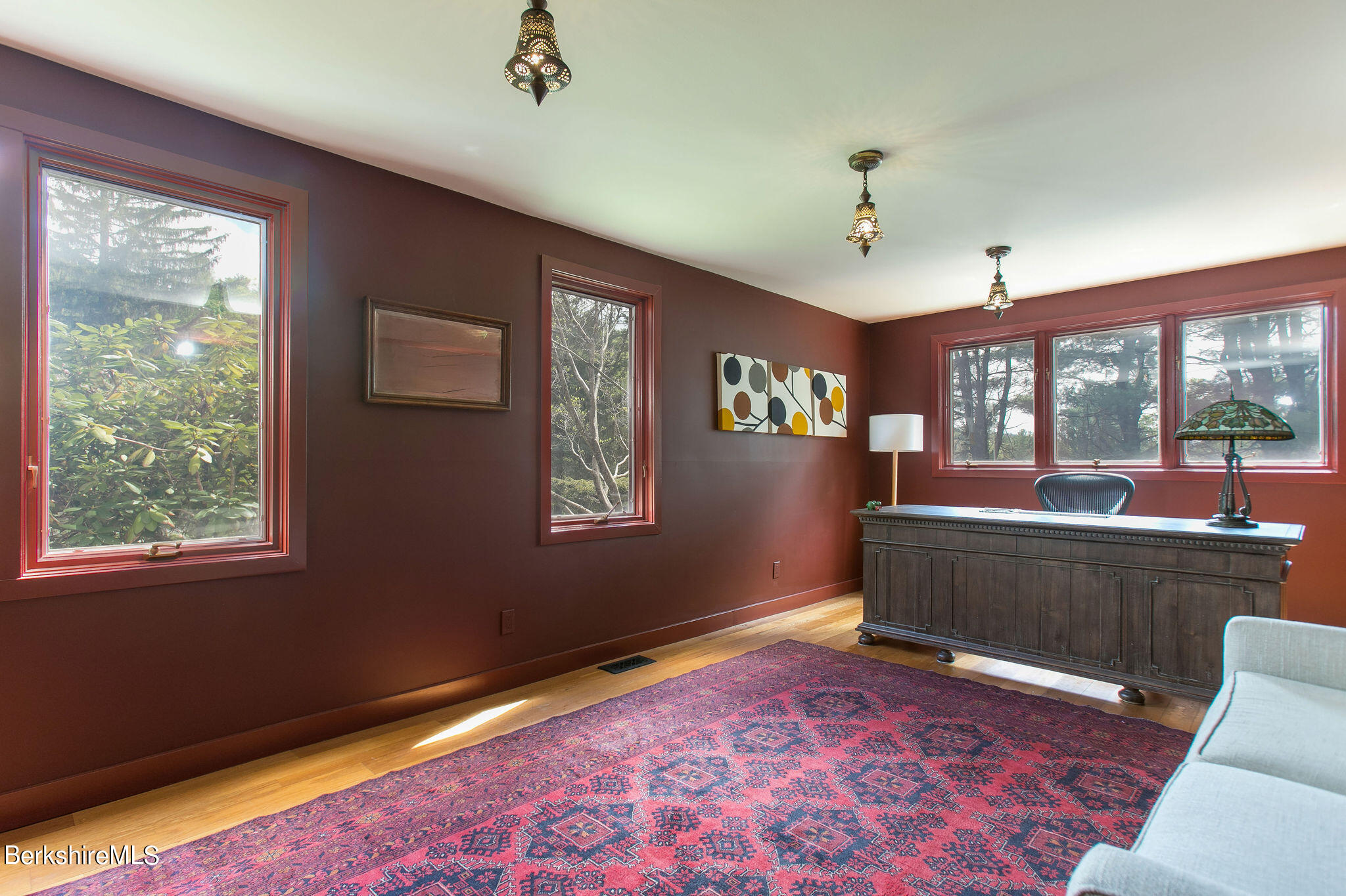 15 W Road Alford, MA 01266 - Photo 31 of 64 a living room with furniture and a window