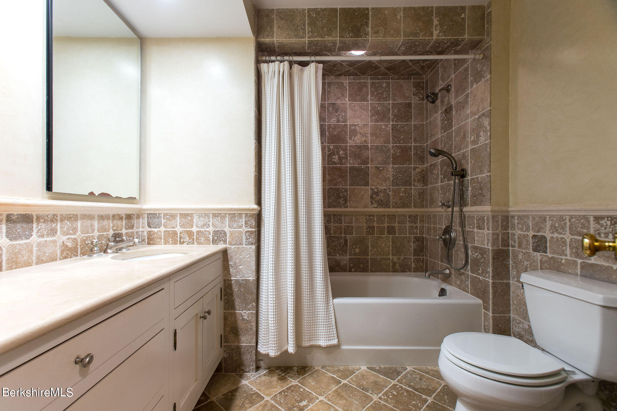 15 W Road Alford, MA 01266 - Photo 38 of 64 a bathroom with a sink a toilet and shower