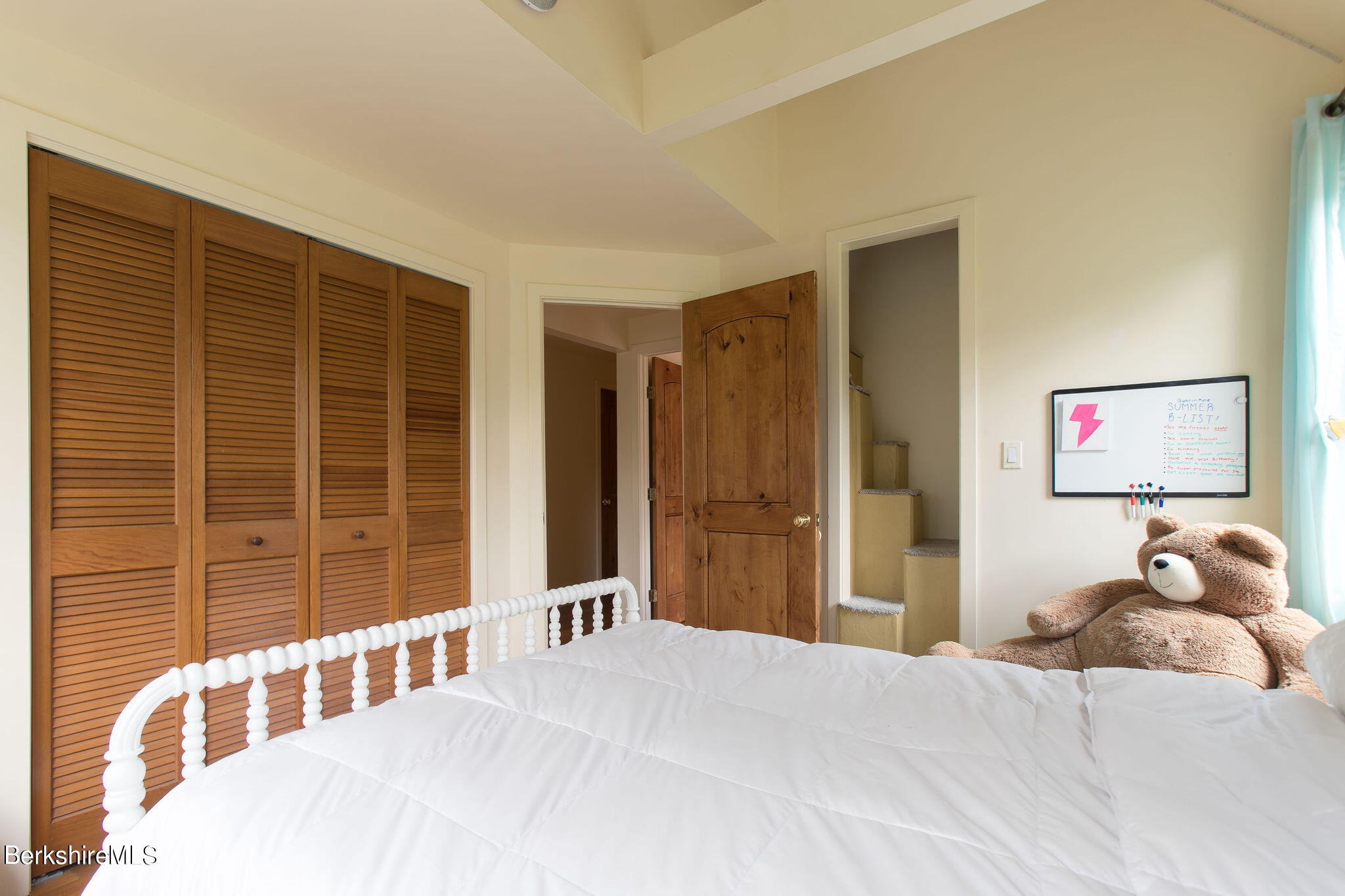 15 W Road Alford, MA 01266 - Photo 42 of 64 a bedroom with a bed and a large window