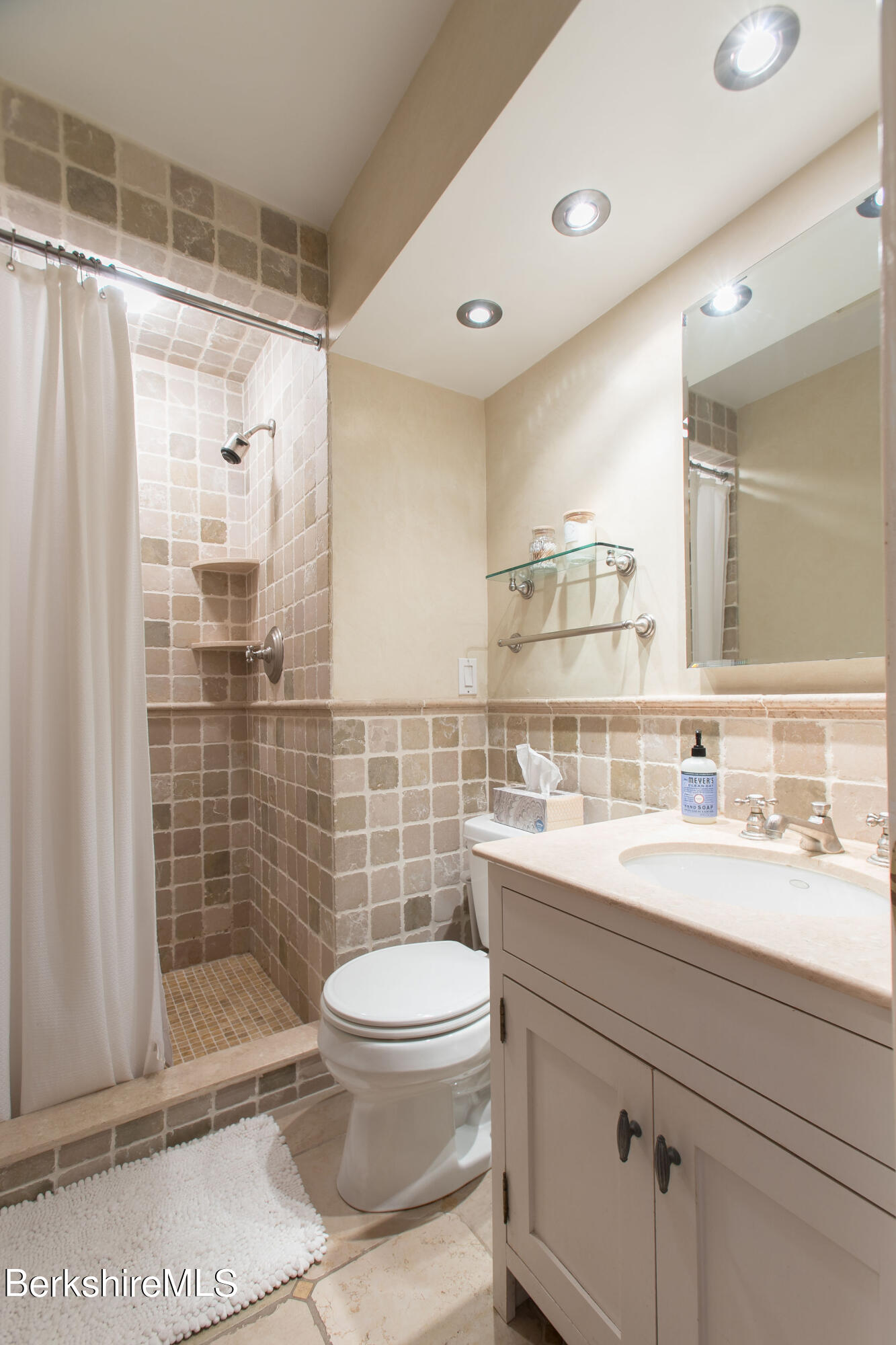 15 W Road Alford, MA 01266 - Photo 45 of 64 a bathroom with a sink a toilet and shower