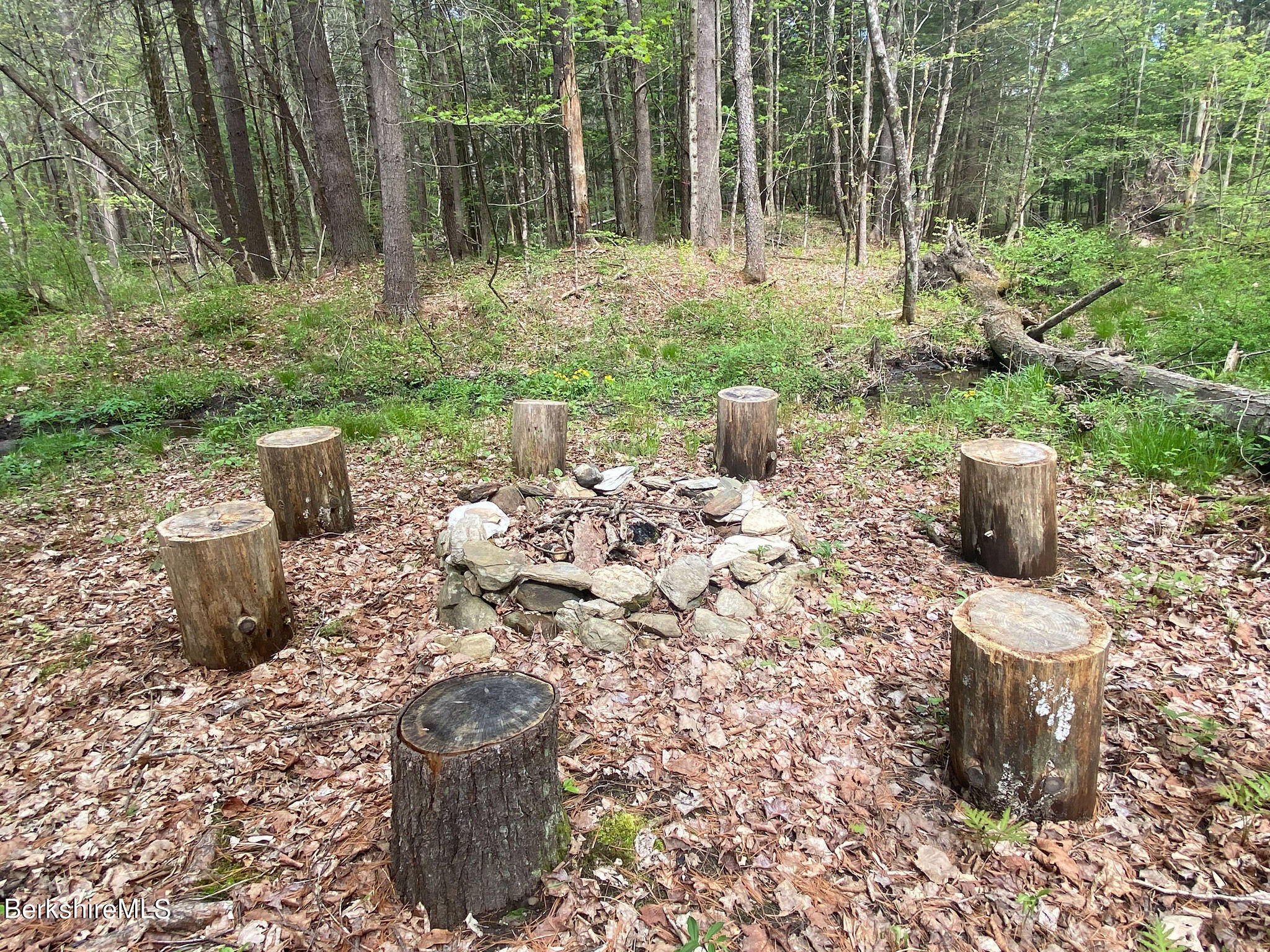 15 W Road Alford, MA 01266 - Photo 58 of 64 a backyard of a house with table and chairs